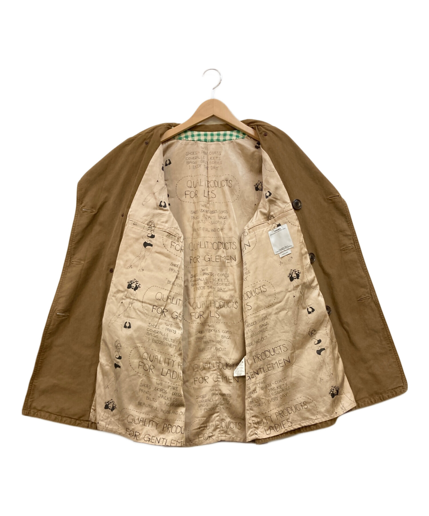 Visvim☆SHIPMAN COAT ダメージチノ☆ 中古・古着通販】VISVIM (ビズビム) shipman coat DMGD chino