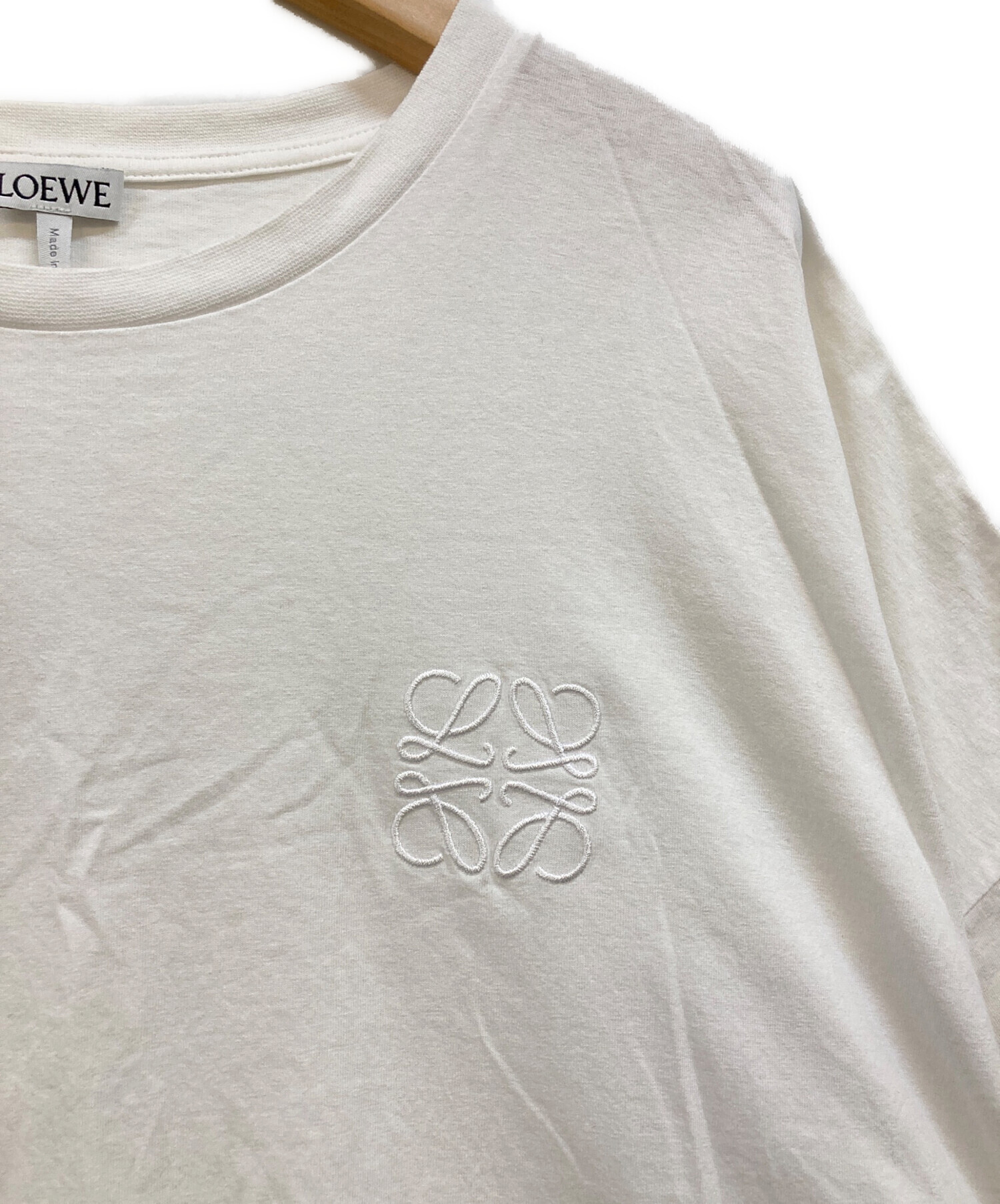 中古・古着通販】LOEWE (ロエベ) アナグラム クロップド Tシャツ