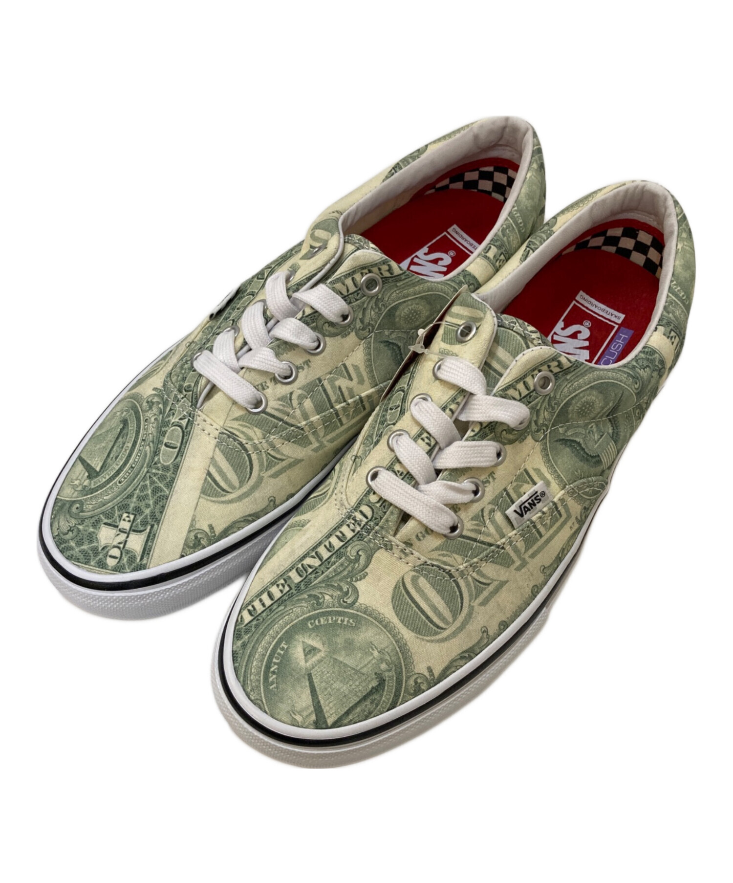 VANS × Supreme / Dollar Era Green/26㎝/ローカットスニーカー 中古・古着通販】VANS (バンズ) SUPREME (シュプリーム) Skate Era