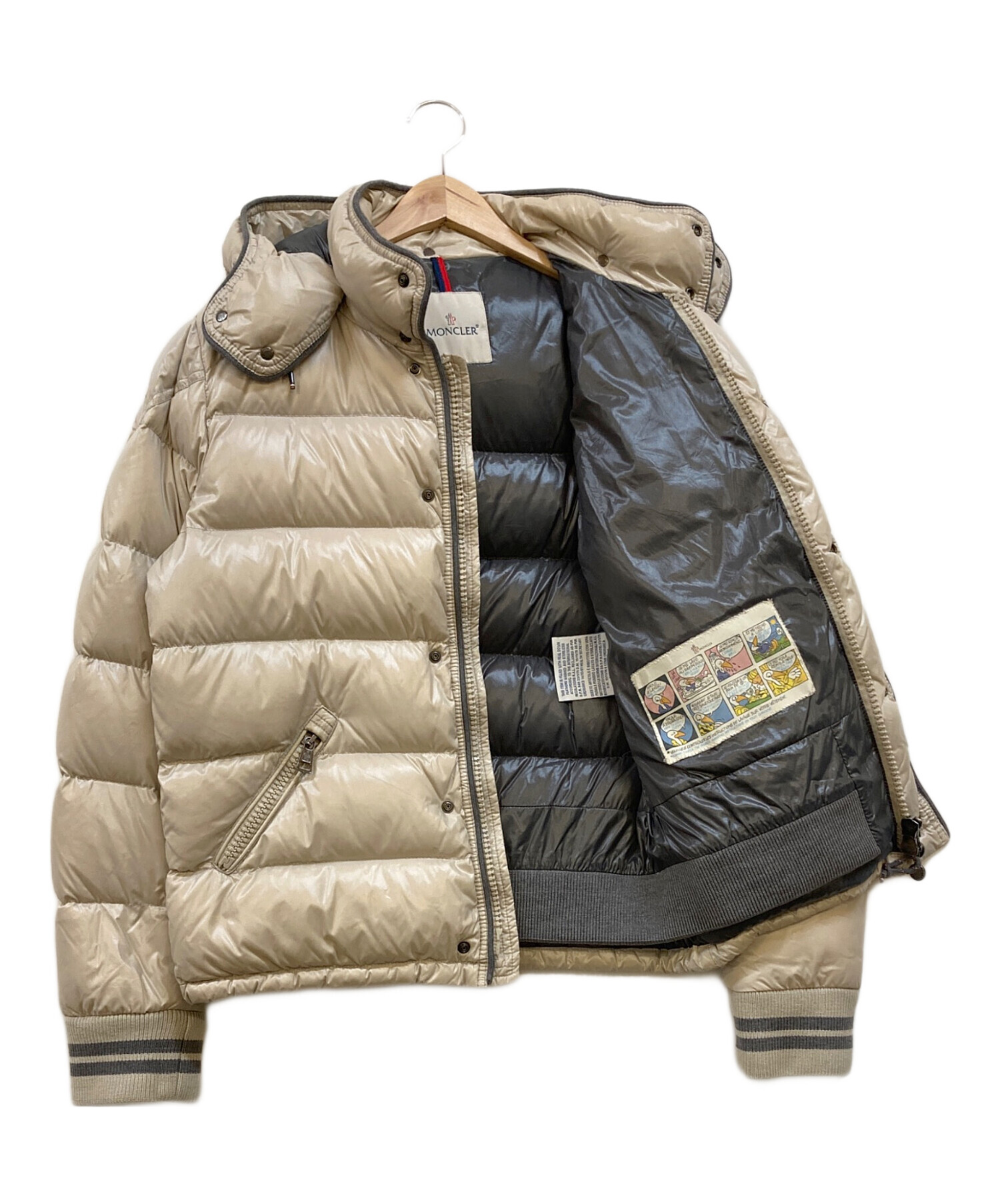 中古・古着通販】MONCLER (モンクレール) BORROME ダウンジャケット