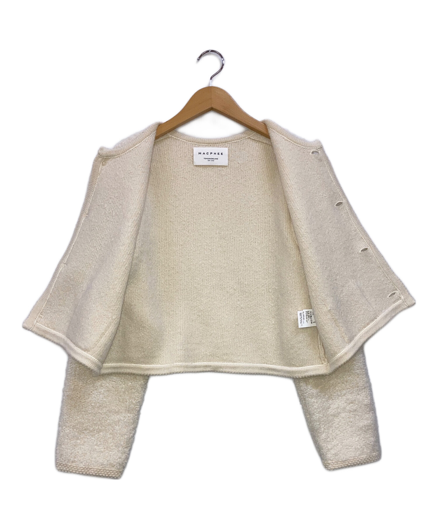 中古・古着通販】MACPHEE (マカフィー) ムートン クルーネック