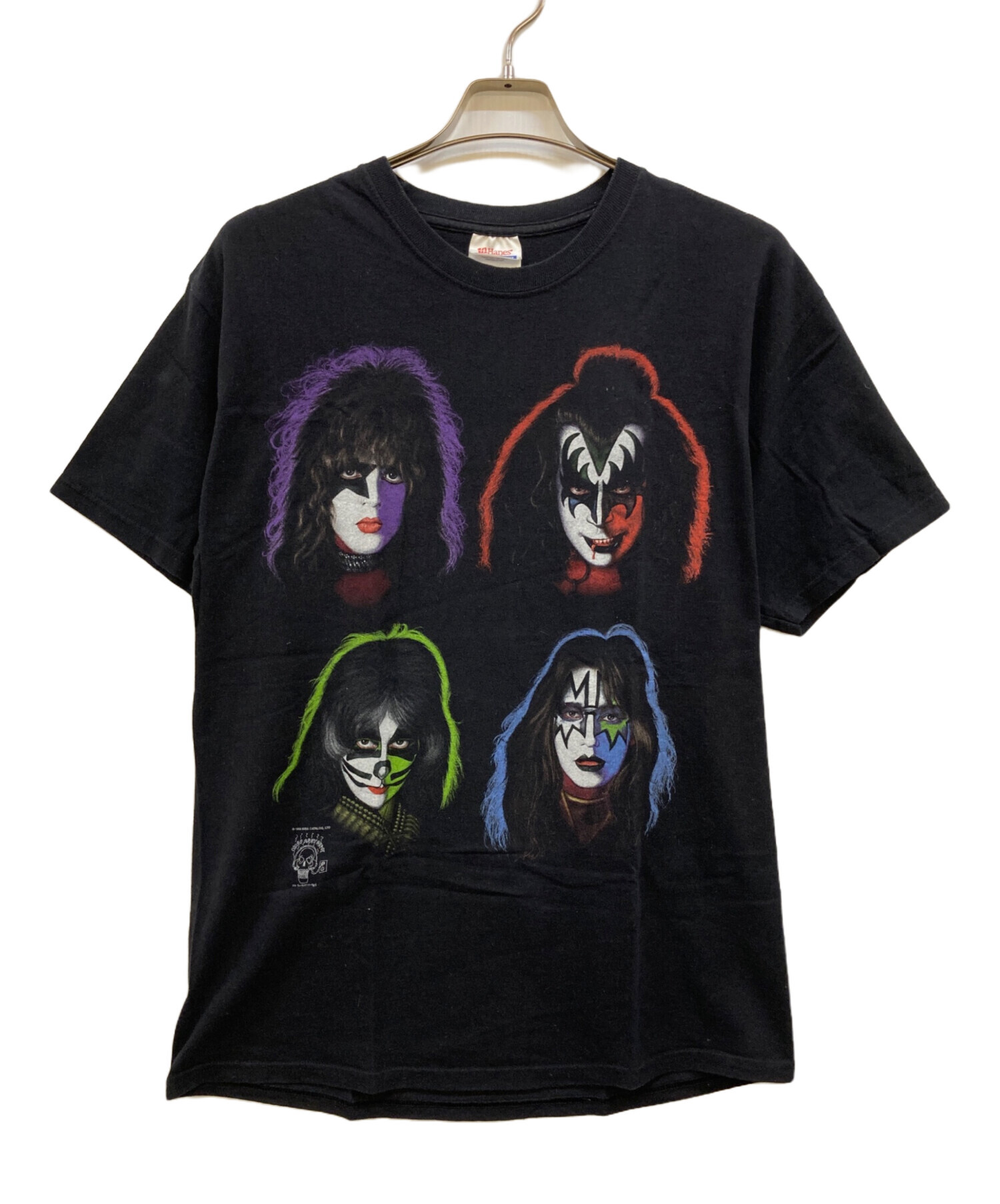 中古・古着通販】Hanes (ヘインズ) KISS 2枚タグ 1996 MEMBER 4 FACE