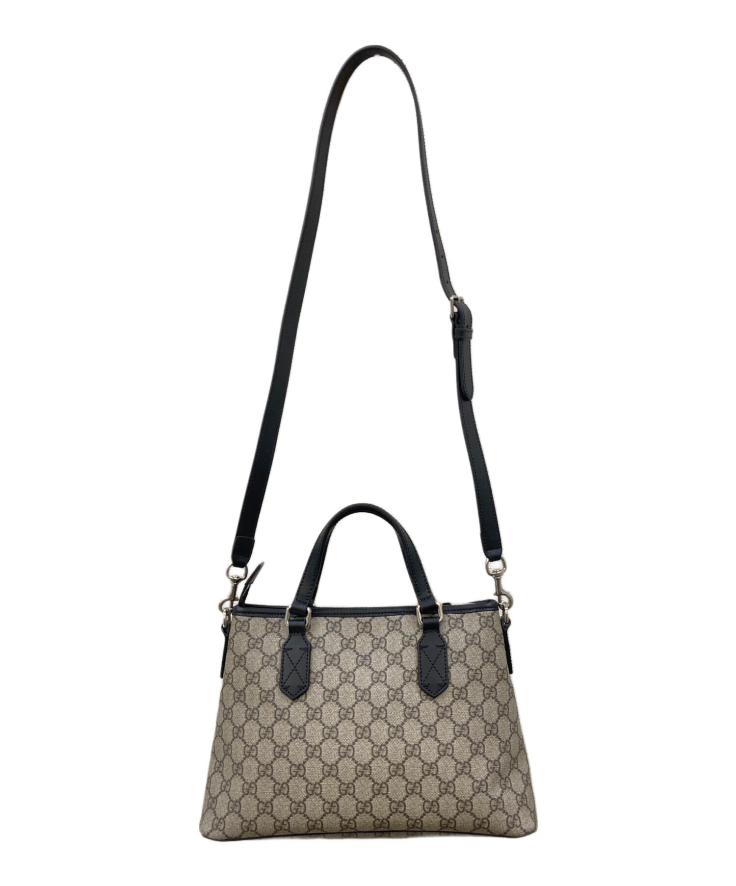 中古・古着通販】GUCCI (グッチ) GGスプリーム2WAYバッグ ベージュ 