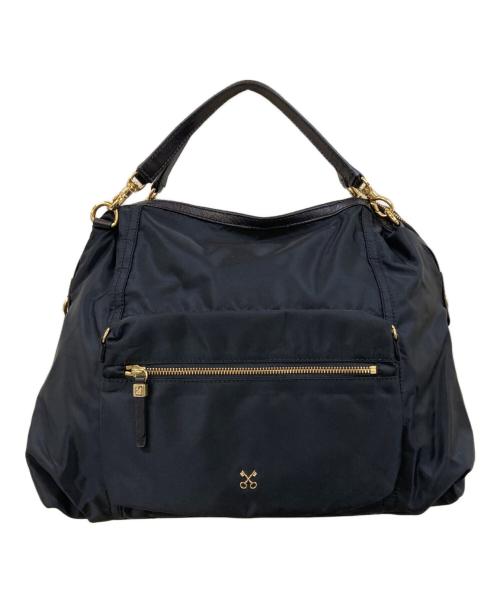 未使用品　SAZABY　2way ショルダーバッグ　LER-02　サザビー　レザー　牛革　オレンジ サザビー 2way ショルダーの通販