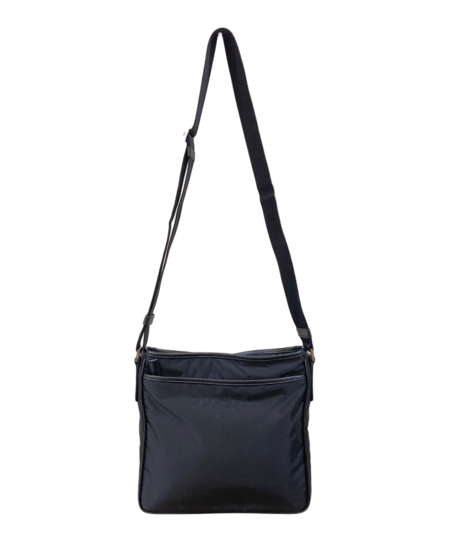 中古・古着通販】PRADA (プラダ) ショルダーバッグ ブラック｜ブランド 