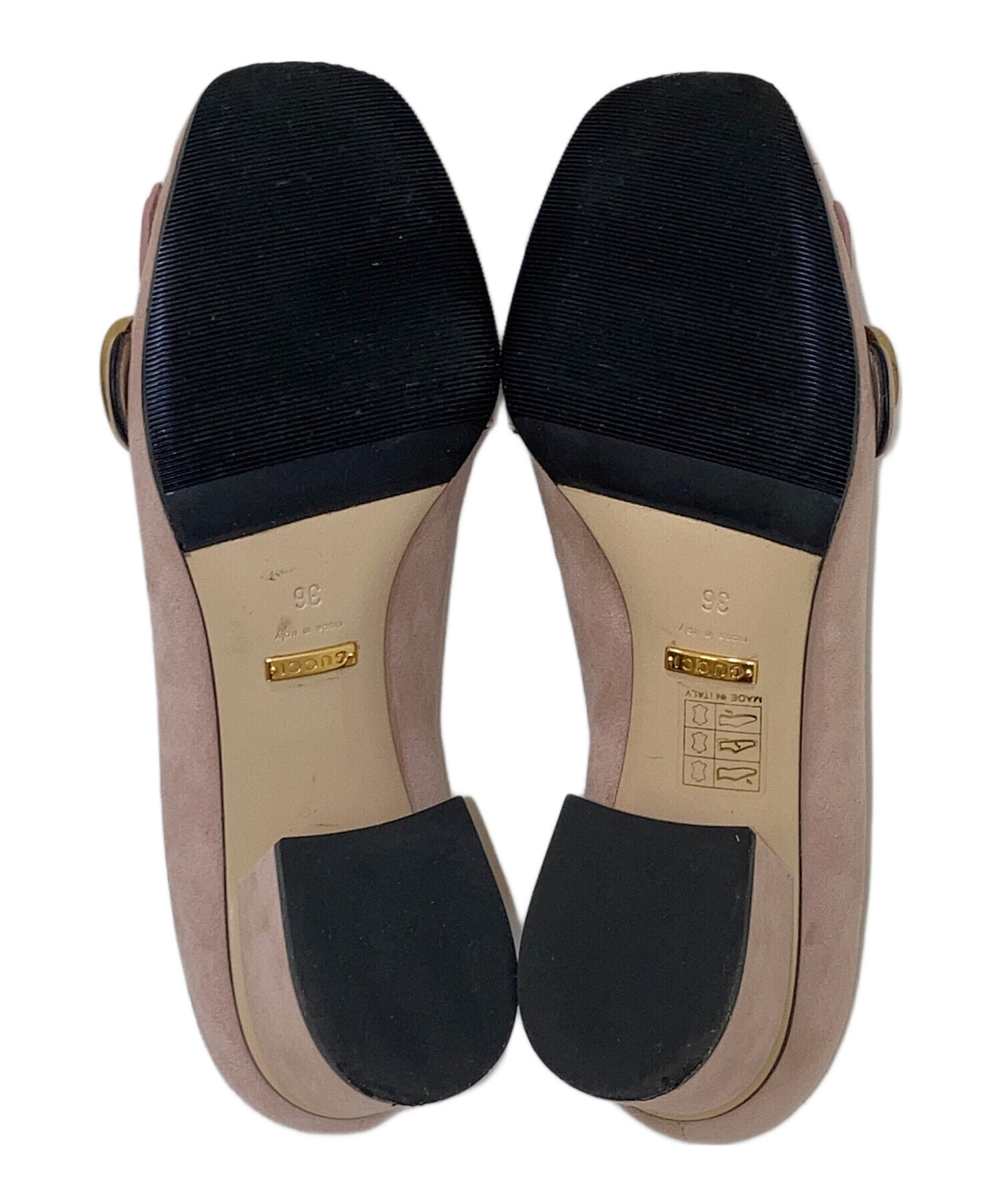 中古・古着通販】GUCCI (グッチ) GGマーモントフリンジヒール 