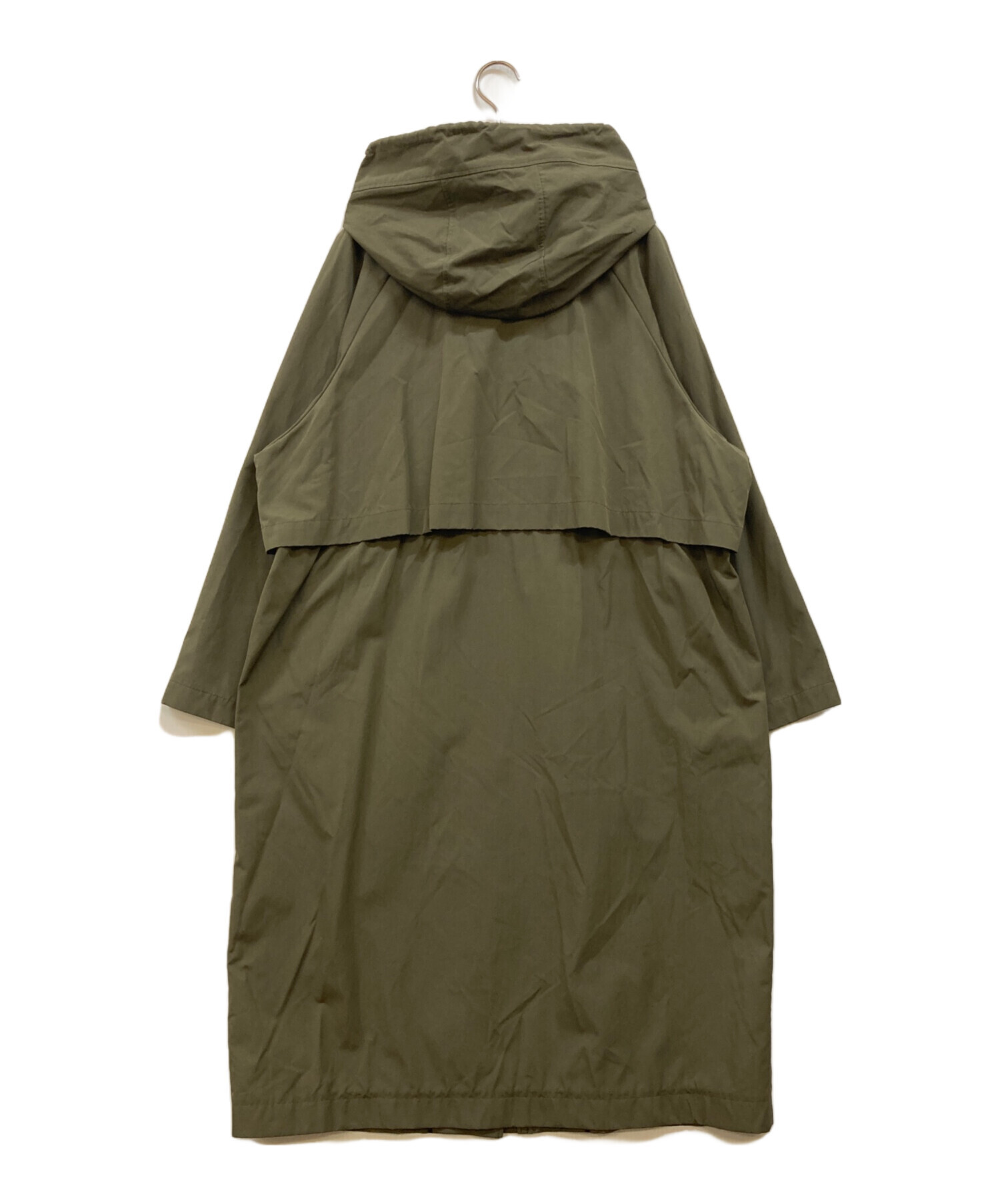 美品 iCB アイシービ Tussah T/C モッズコート カーキ 11 中古・古着通販】icB (アイシービー) Tussah T/C モッズコート