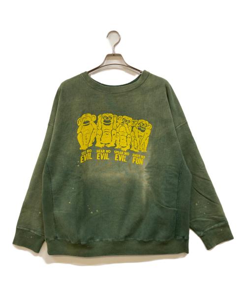 中古・古着通販】BOWWOW (バウワウ) FOUR WISE MONKEYS SWEAT SHIRTS
