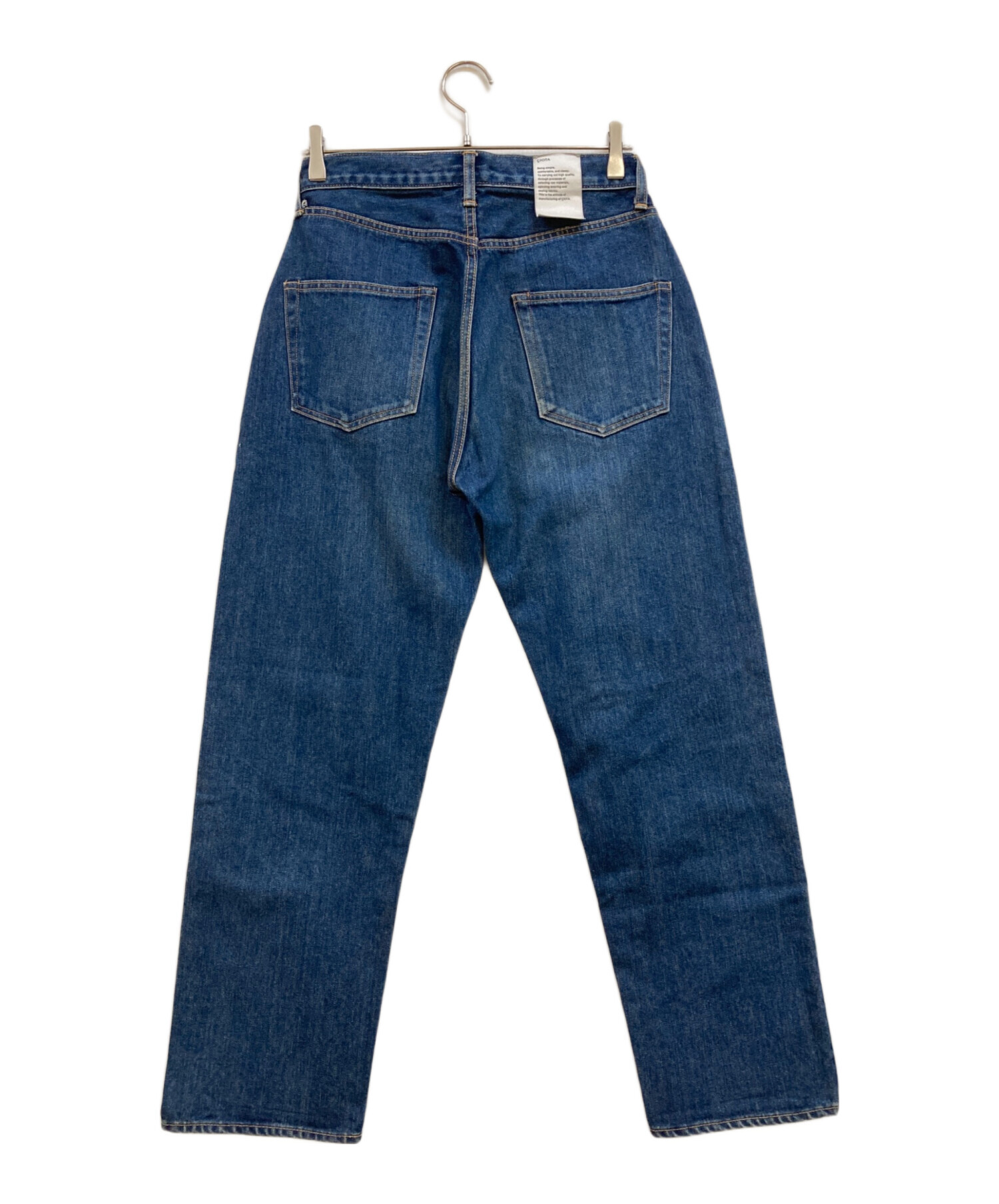 中古・古着通販】CIOTA (シオタ) ストレートデニムパンツ インディゴ 