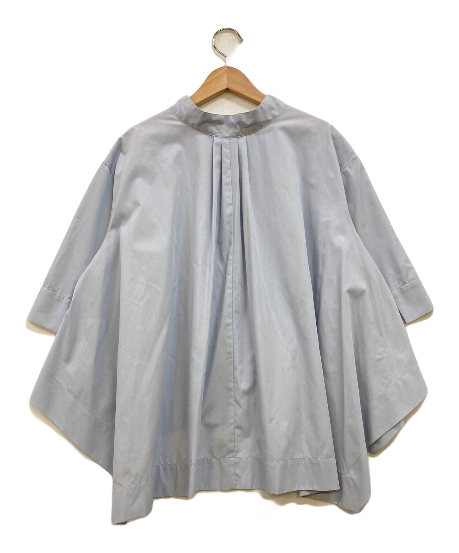 eldo 抗菌スカラップブラウス/blue 抗菌スカラップブラウス/navy | eldo