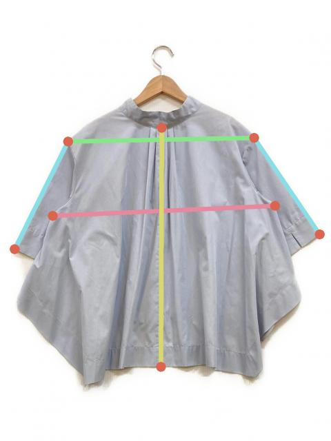 eldo 抗菌スカラップブラウス/blue 抗菌スカラップブラウス/navy | eldo