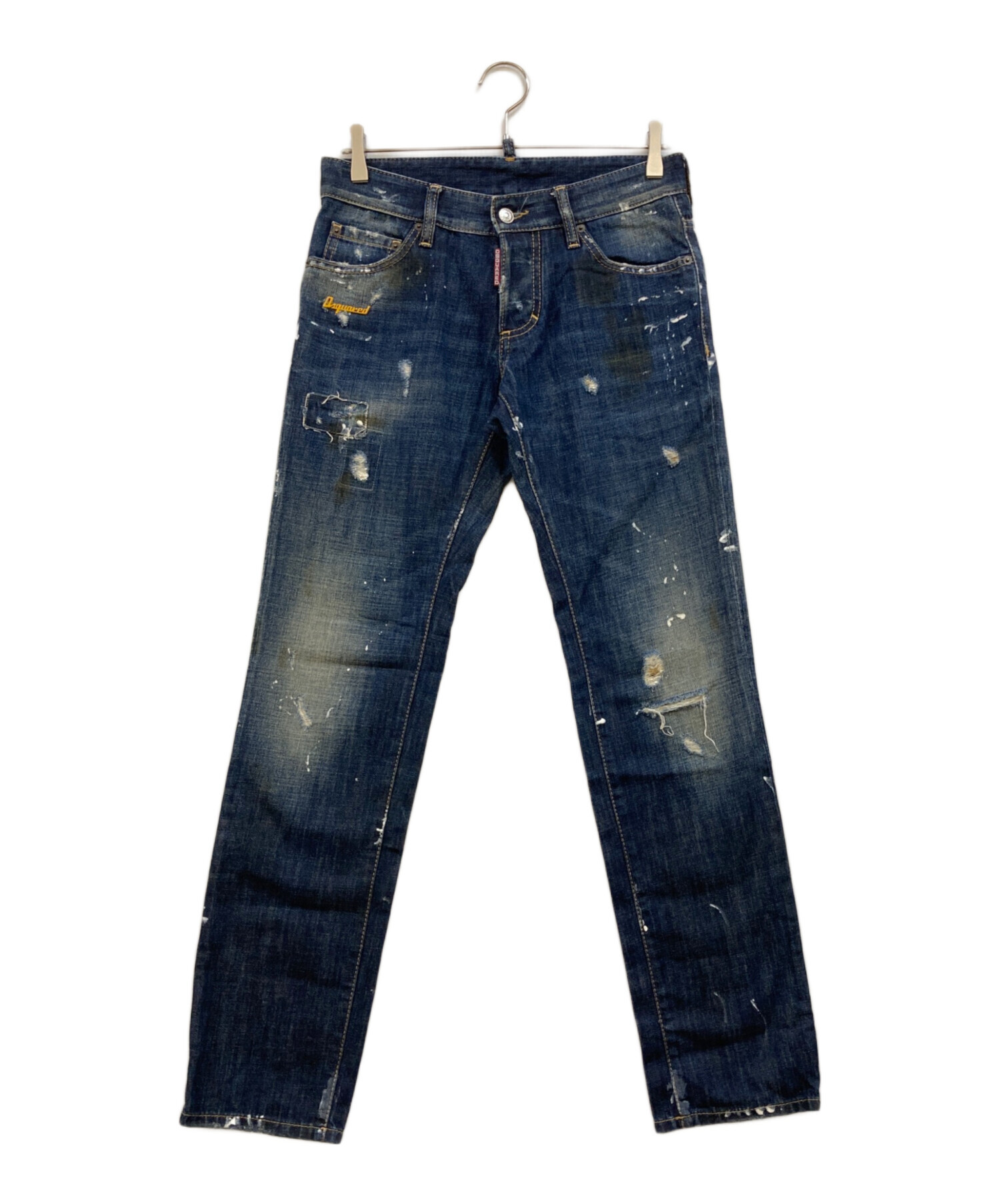 中古・古着通販】DSQUARED2 (ディースクエアード) ダメージデニム 
