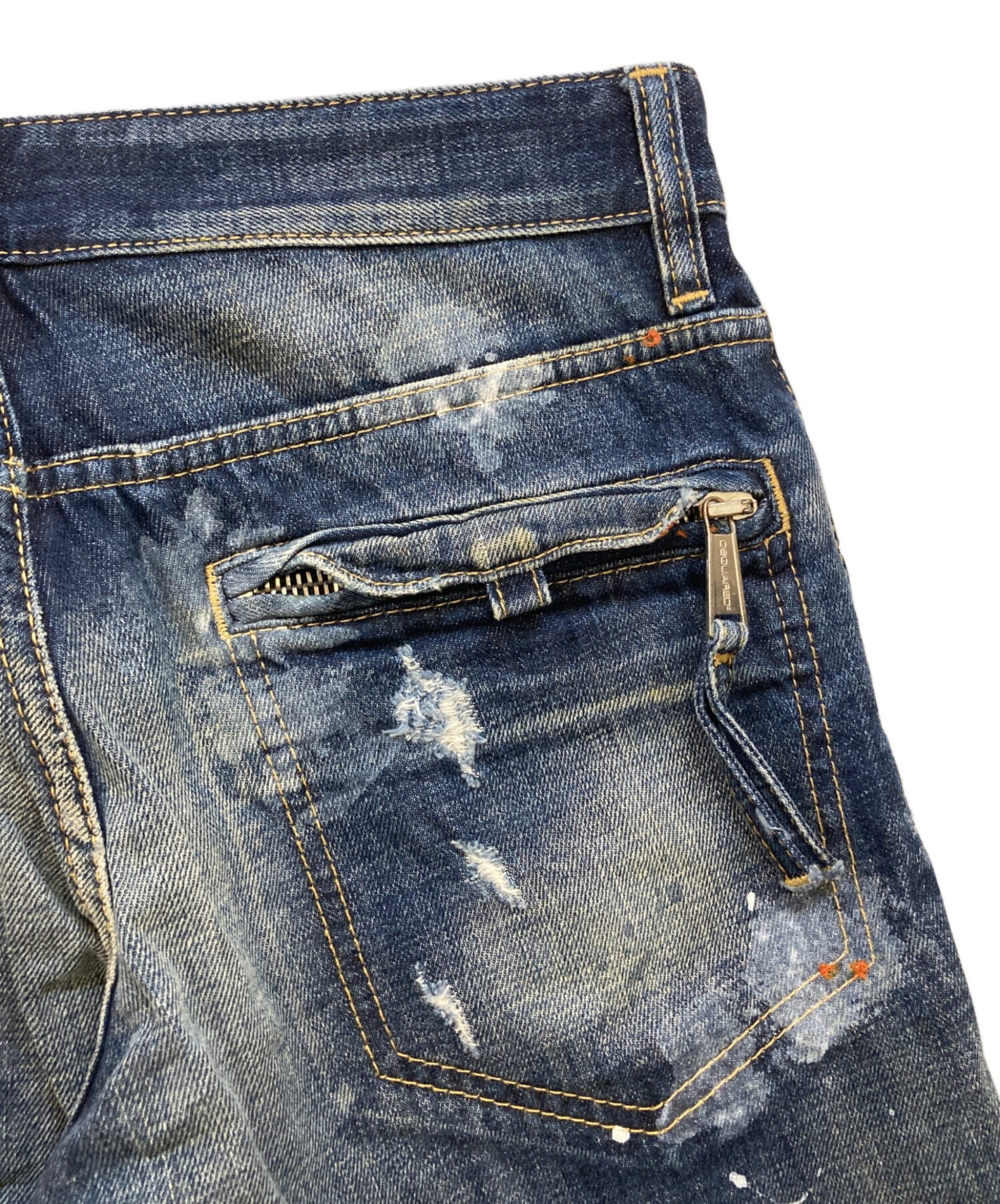 DSQUARED2 ダメージデニムサイズ44