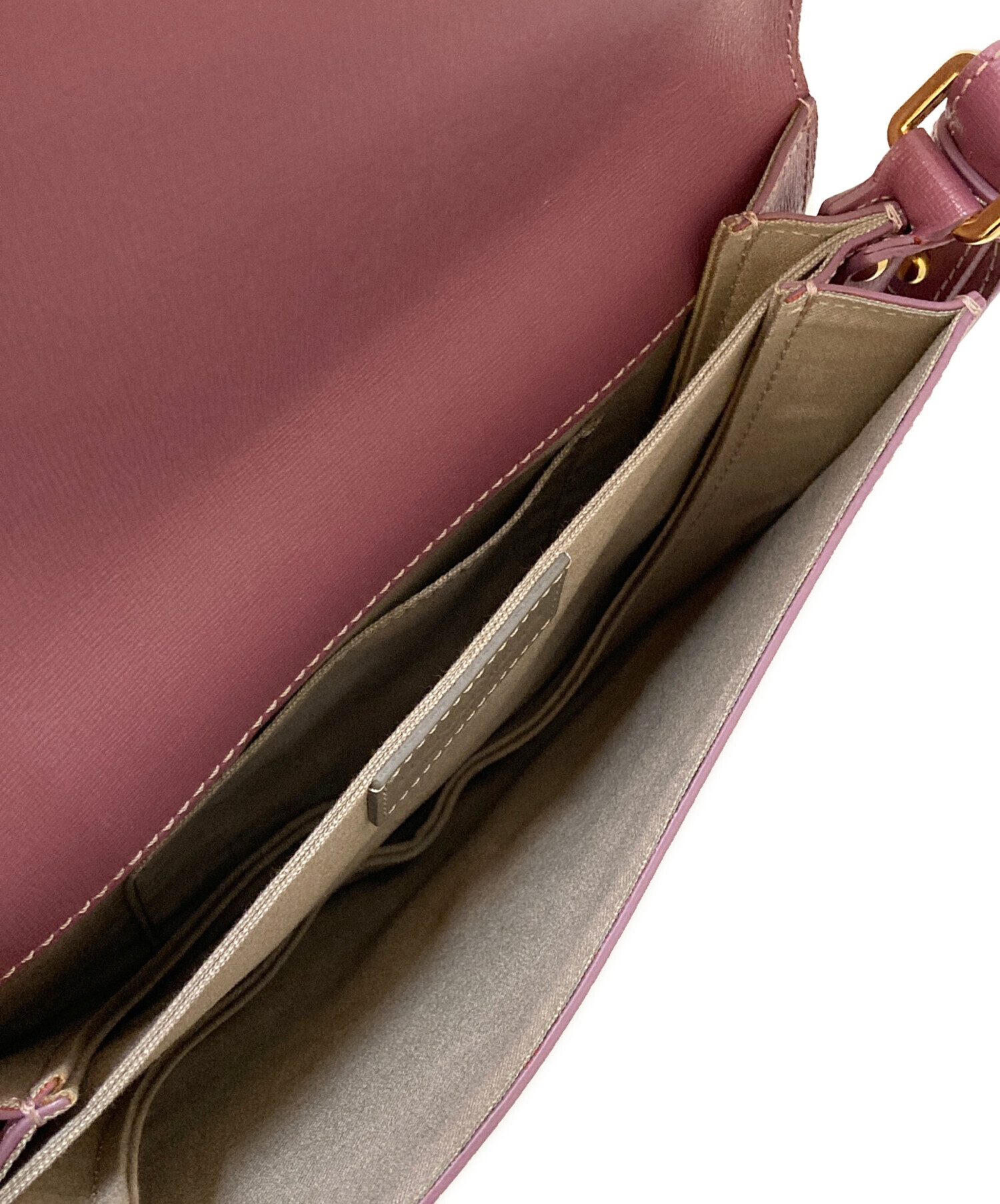 中古・古着通販】HANAE MORI (ハナエモリ) 半円レザーショルダーバッグ