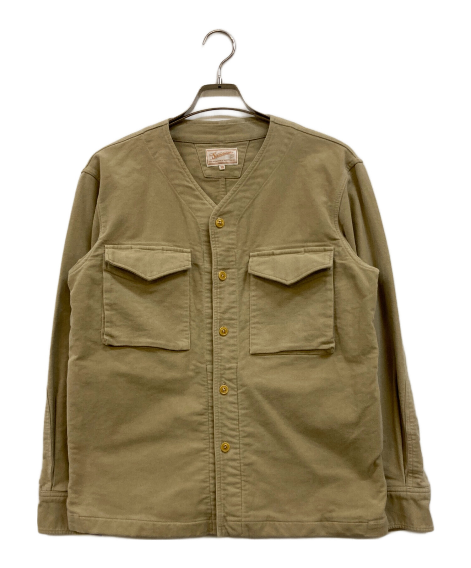 中古・古着通販】SOUND MAN (サウンドマン) ハンティングノーカラー