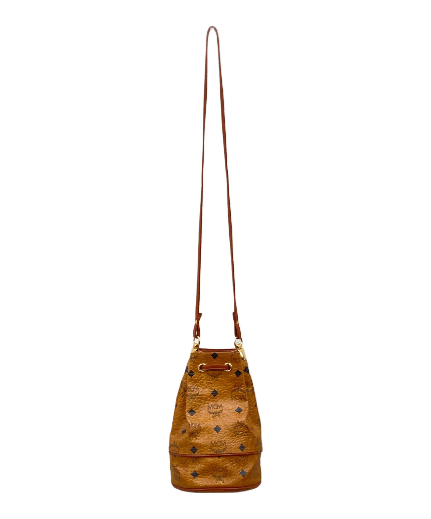 中古・古着通販】MCM (エムシーエム) オールド 巾着ミニショルダー 