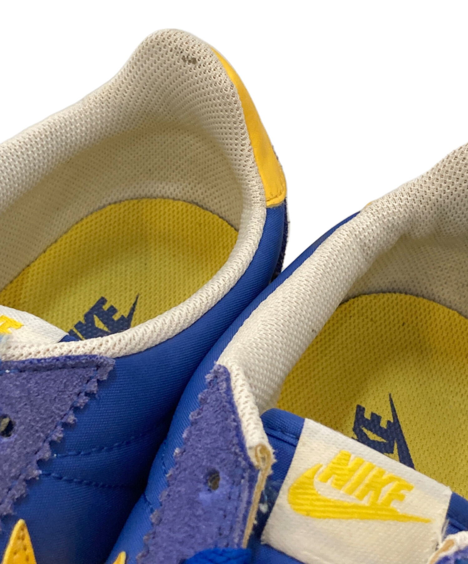 中古・古着通販】NIKE (ナイキ) コルテッツスニーカー ブルー×イエロー 