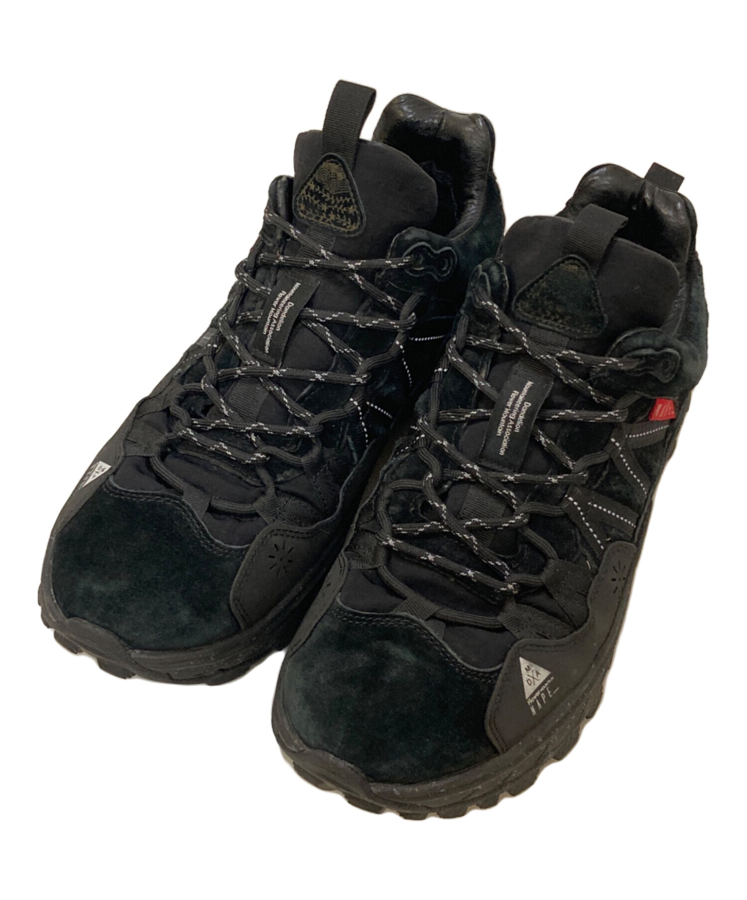 【新品】フラワーマウンテンFlower Mountain スニーカー26.5 黒 フラワーマウンテン Flower MOUNTAIN スニーカー バックカントリー