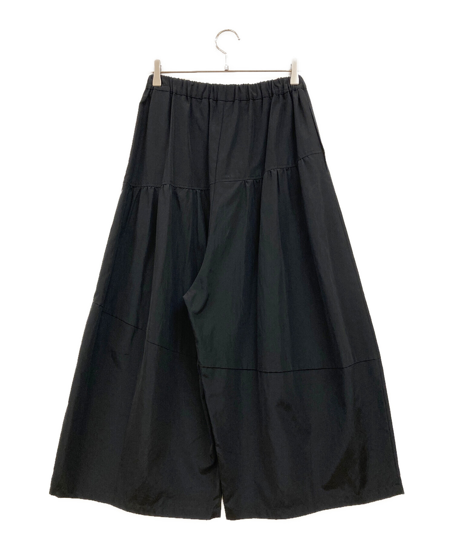 CRESCENT クレッシェント M チェック柄 ガウチョ ワイドパンツ