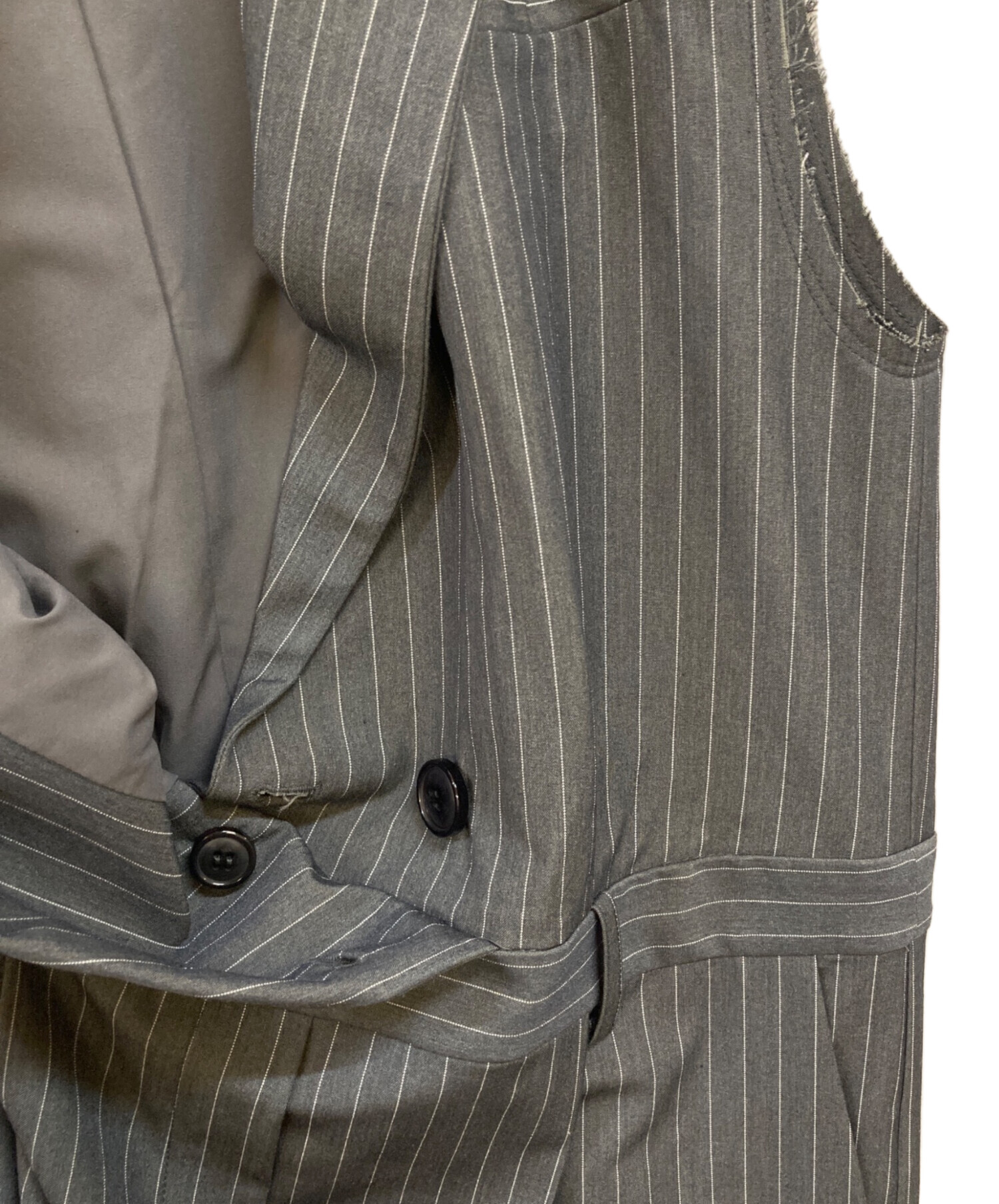 新品 マチャット machatt テーラードオールインワン（グレー） 【公式