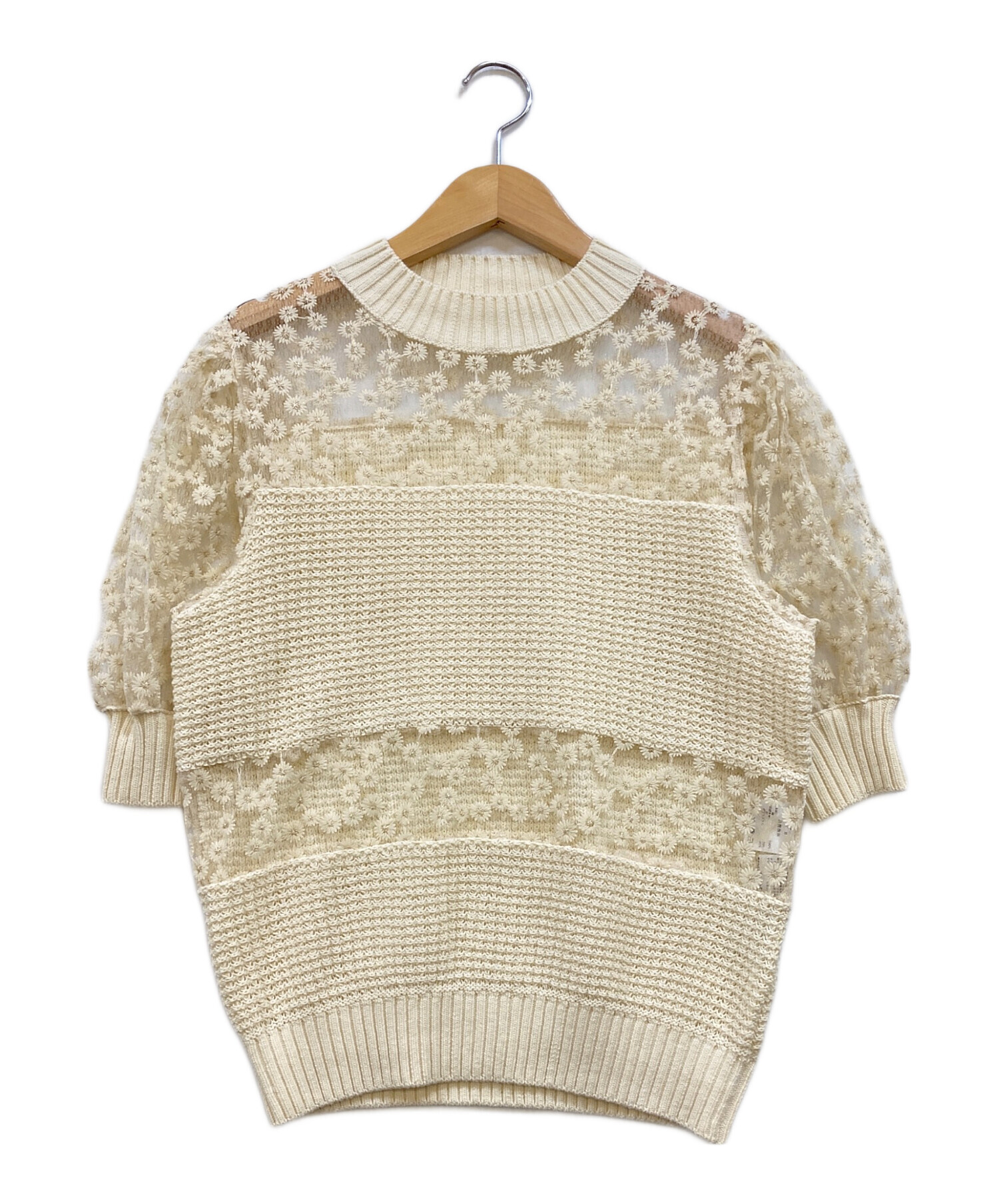SEVEN TEN byMIHO KAWAHITO ツイードタックドレス seven ten by miho kawahito ツイードタックドレス