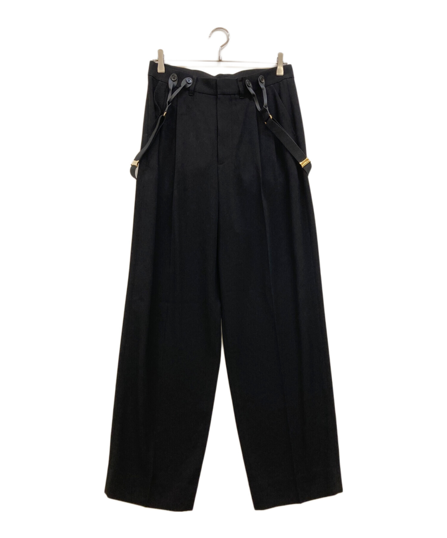中古・古着通販】Curensology (カレンソロジー) CLサスペンダーパンツ 中古・古着通販】Curensology (カレンソロジー) CLサスペンダーパンツ