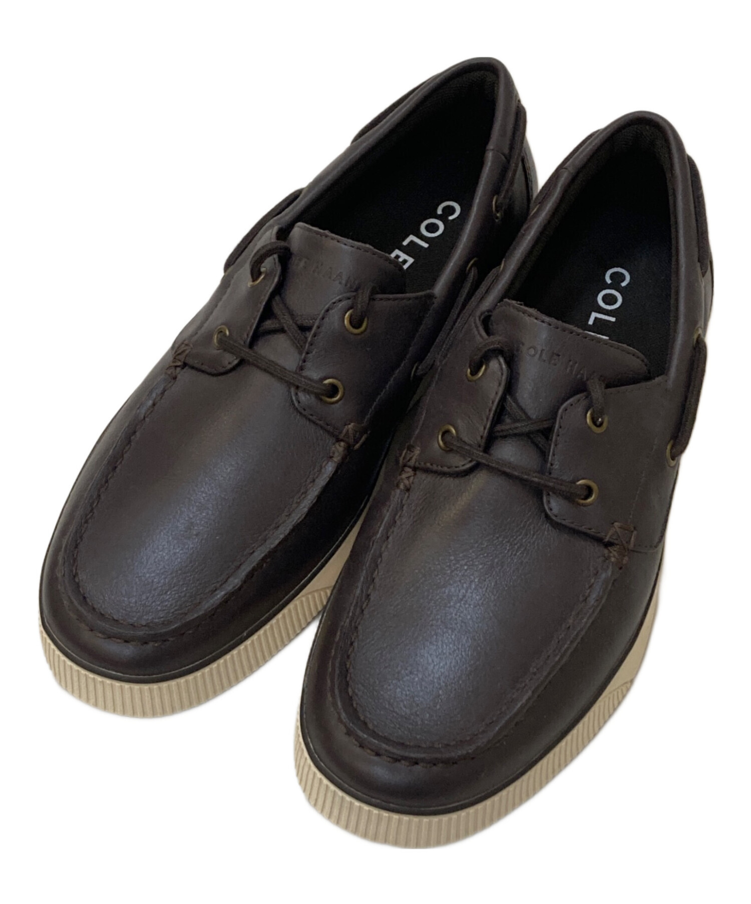 中古・古着通販】COLE HAAN (コールハーン) レザーデッキシューズ 