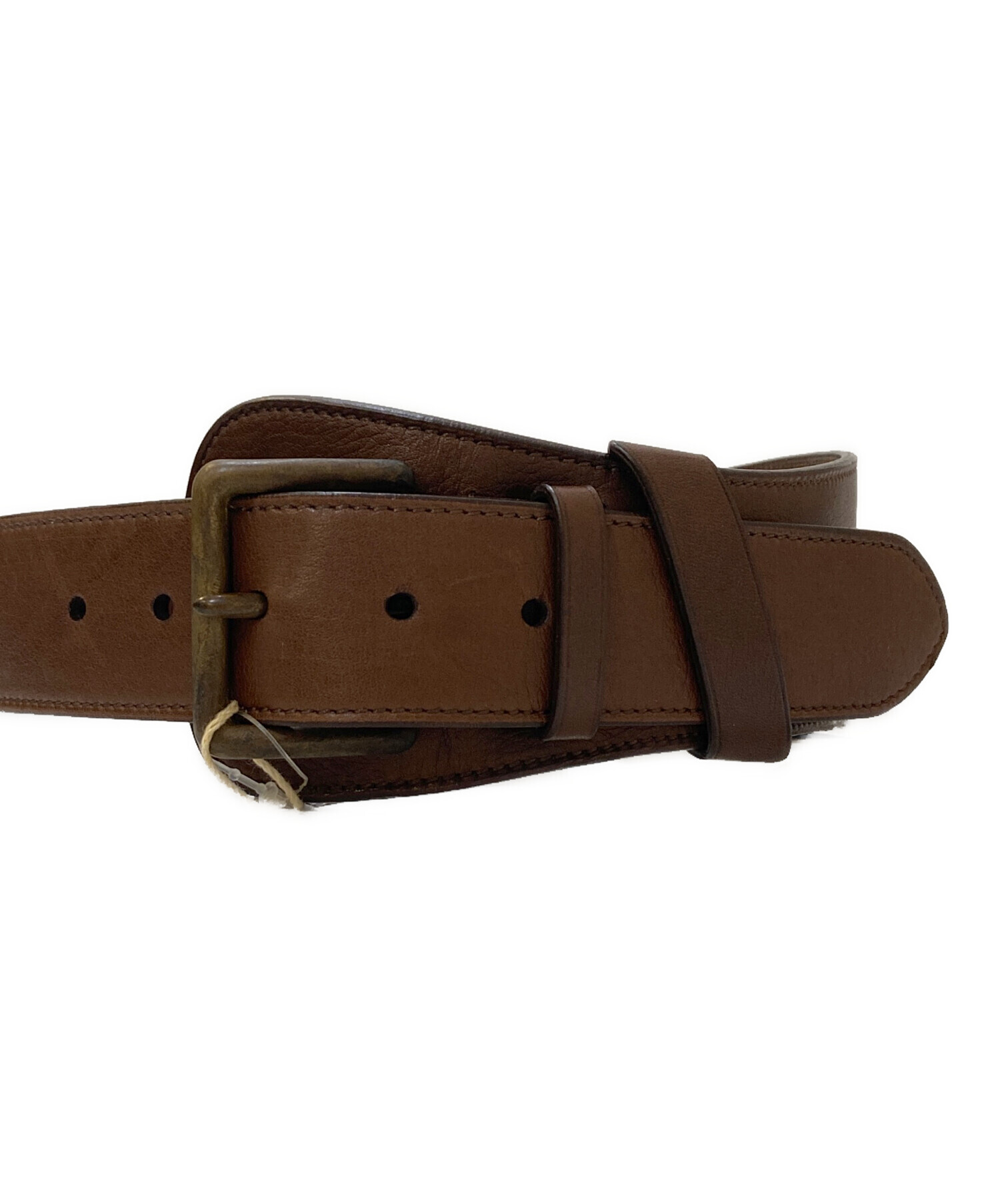 ラルフローレン  ベルト　アリゲーター　中古 Ralph Lauren - ラルフローレン アリゲーター クロコダイルレザー ワニ