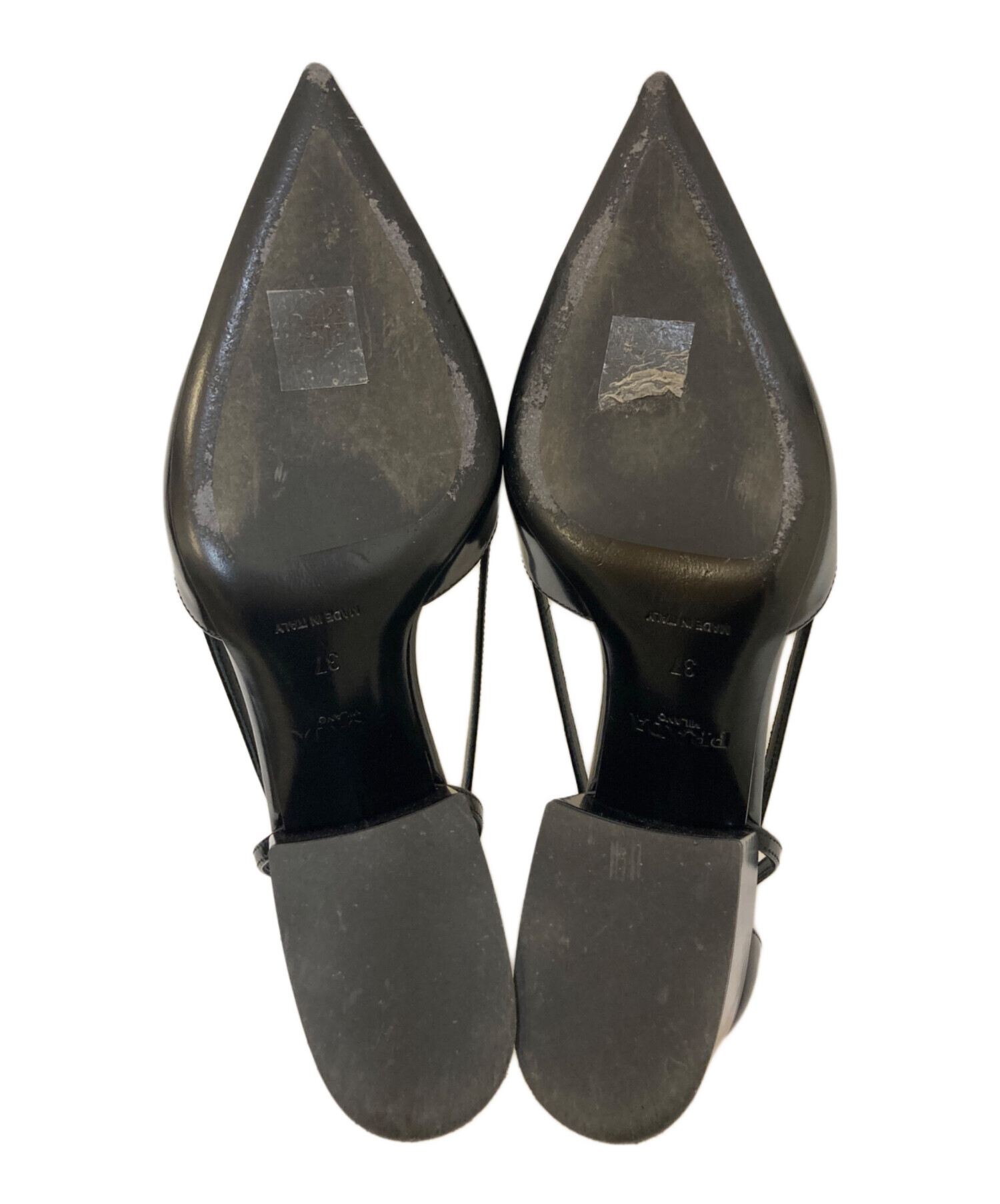 中古・古着通販】PRADA (プラダ) カットアウト ブラッシュドレザー