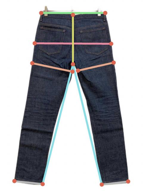 中古・古着通販】A.P.C. (アーペーセー) ボタンフライ セルビッチ