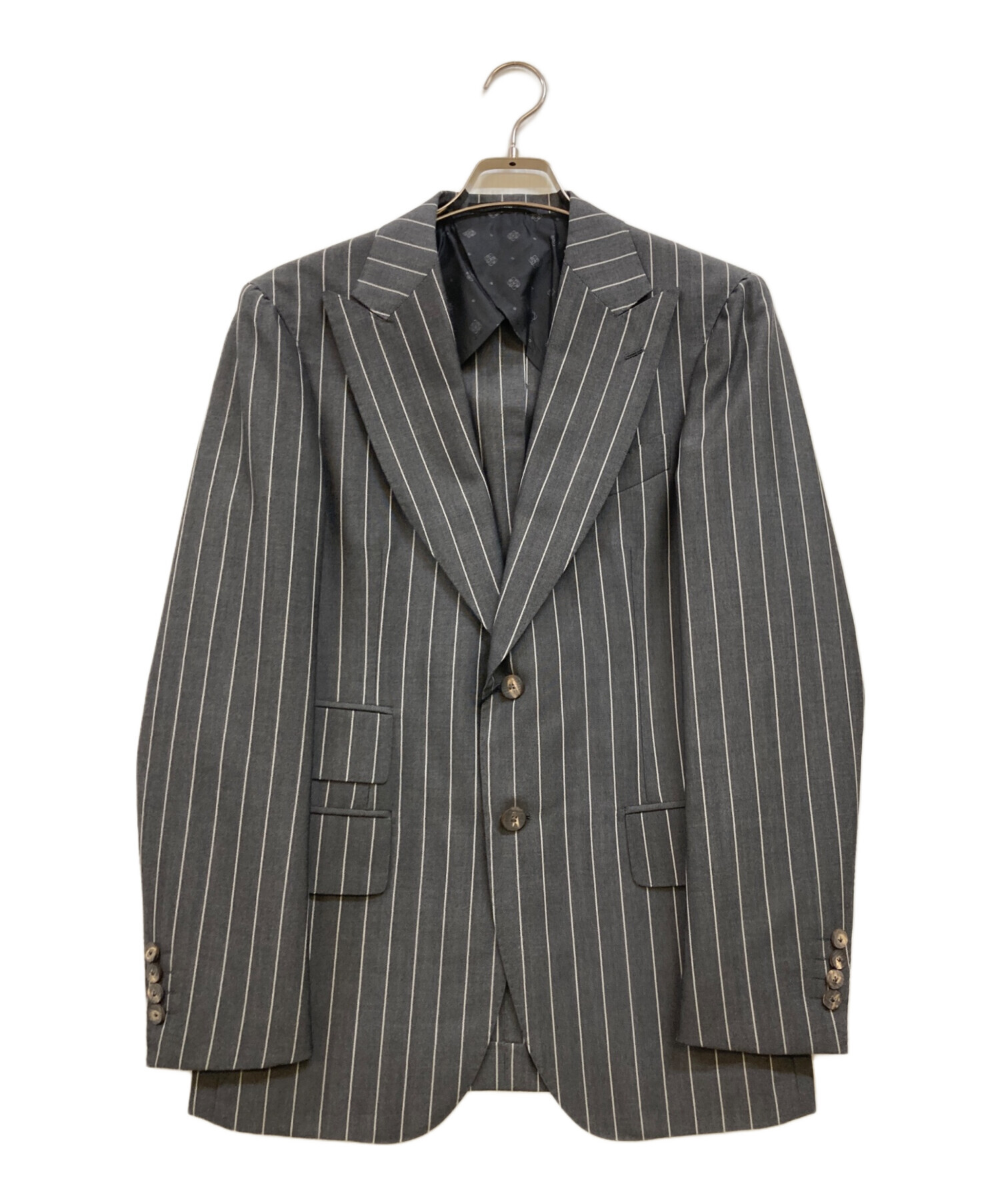 美品◎ARTISAN アルチザン ビジネススーツセットアップ ブラックストライプ ARTISAN セットアップスーツ M | TEAMLETZEBUERG.LU
