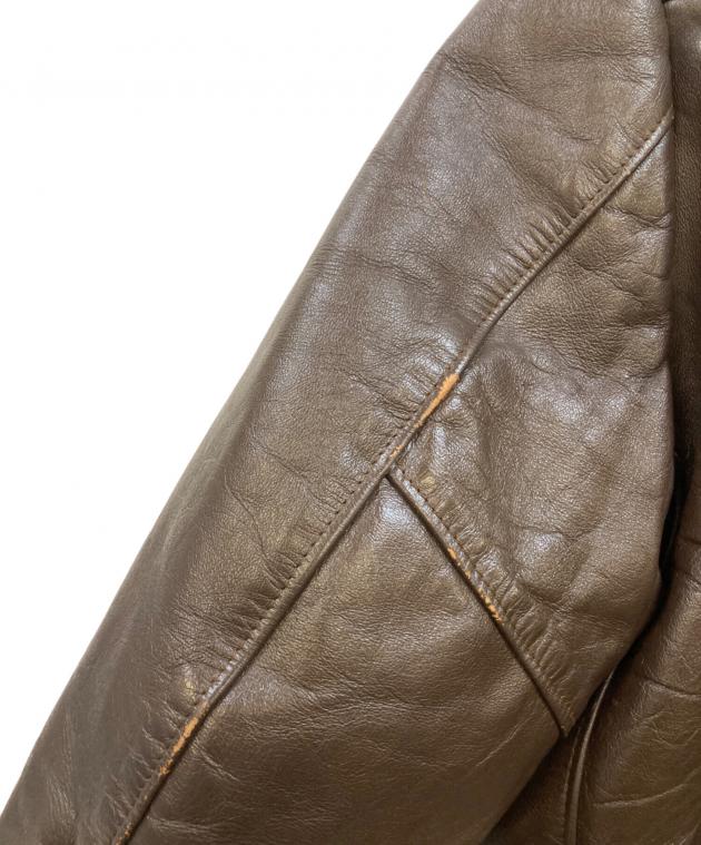 中古・古着通販】Sears (シアーズ) 80s フライトジャケット ブラウン