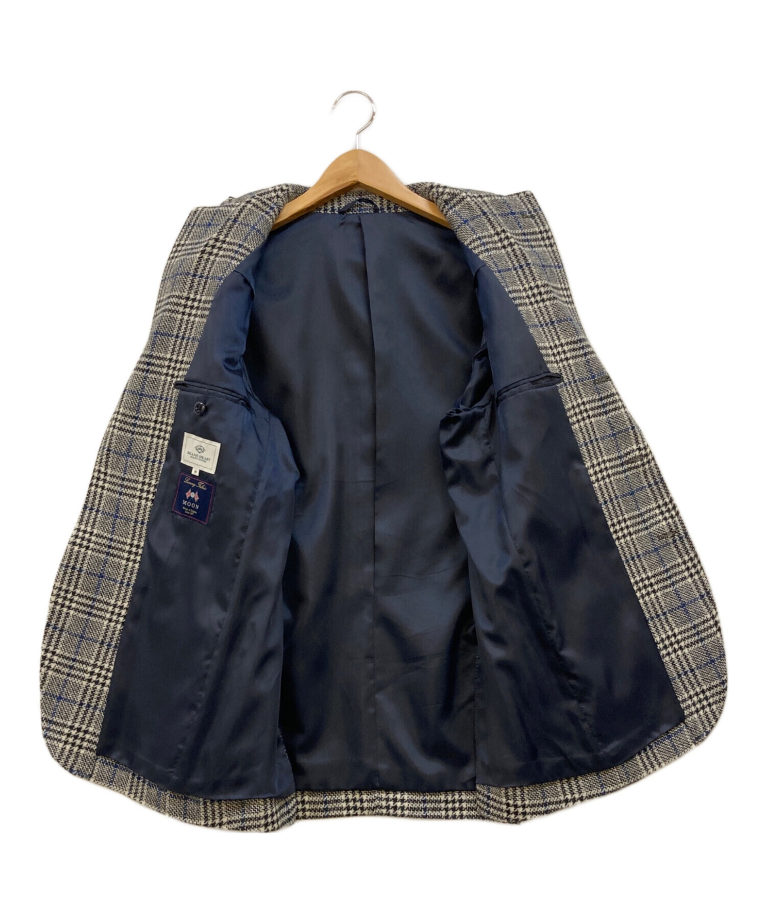 美品✨ BEAMS HEART テーラードジャケット ブレザー ツイード 総裏地 中古・古着通販】BEAMS HEART (ビームスハート) 3Bツイード テーラード
