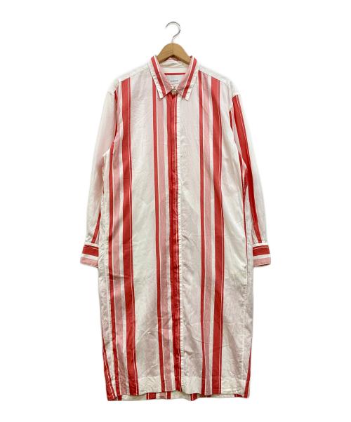 中古・古着通販】OVERCOAT (オーバーコート) ストライプロングシャツ