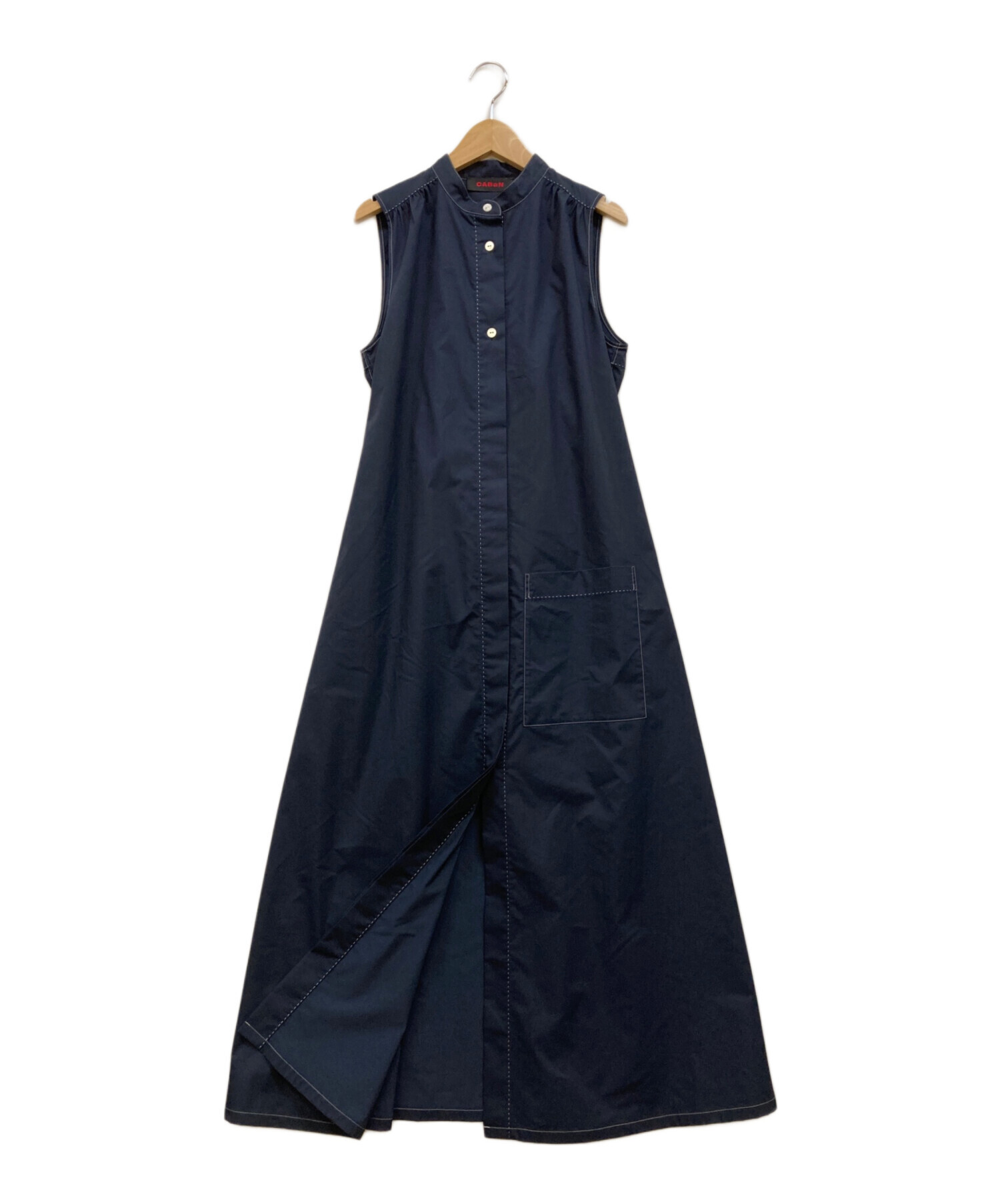 中古・古着通販】CABAN (キャバン) コットンポリエステルツイル シャツ
