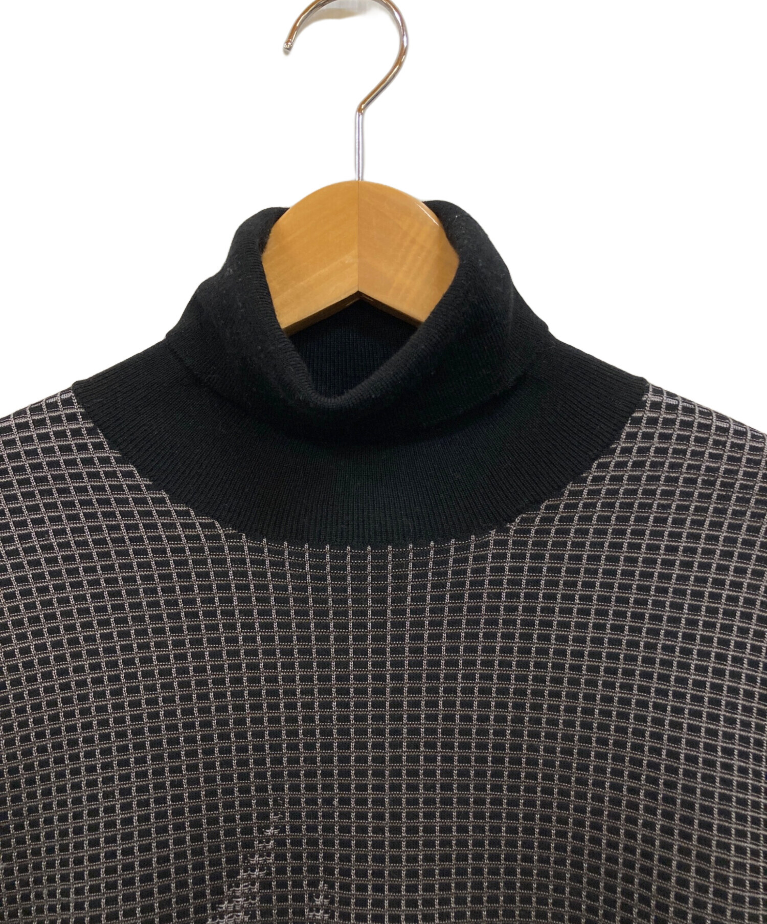 中古・古着通販】HERMES (エルメス) シルク混ファイヤーモチーフ