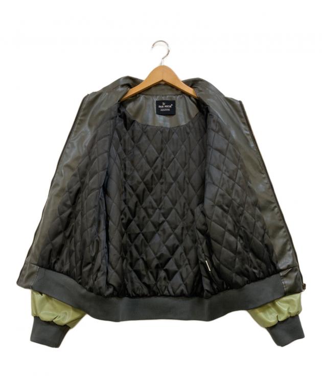 中古・古着通販】FAIR FOCUS (フェアフォーカス) スタジャン グレー