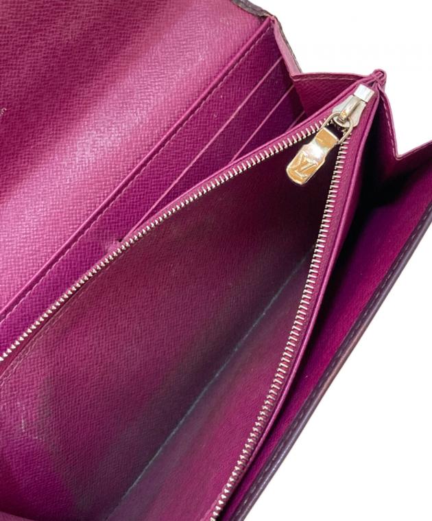Louis Vuitton パープル　長財布 中古・古着通販】LOUIS VUITTON (ルイ ヴィトン) エピ