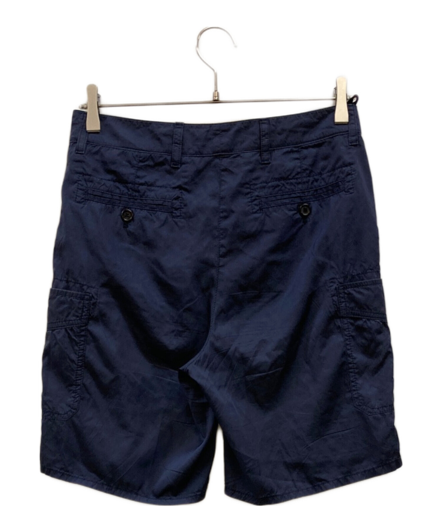中古・古着通販】PRADA (プラダ) シルクナイロン ショートカーゴパンツ 