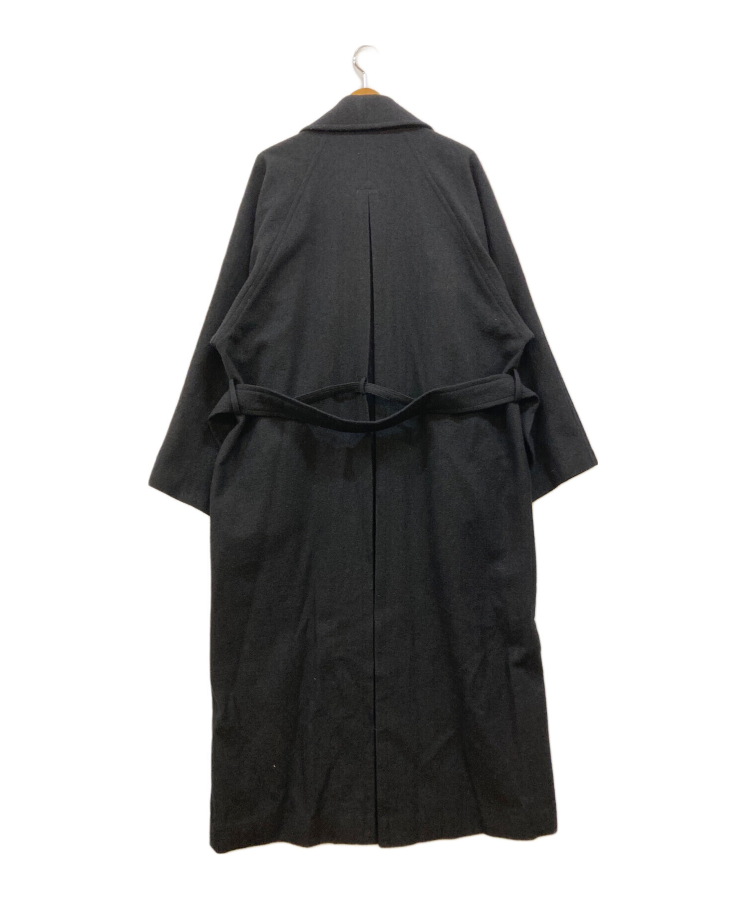 中古・古着通販】ato (アトウ) DOUBLE BREASTED BELTED COAT