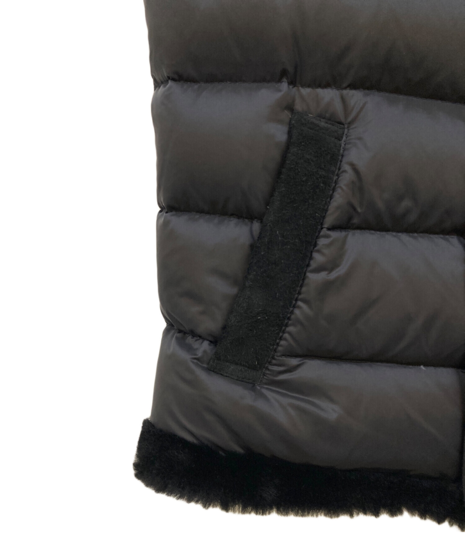 中古・古着通販】EMMETI (エンメティ) ムートン切替ダウンベスト