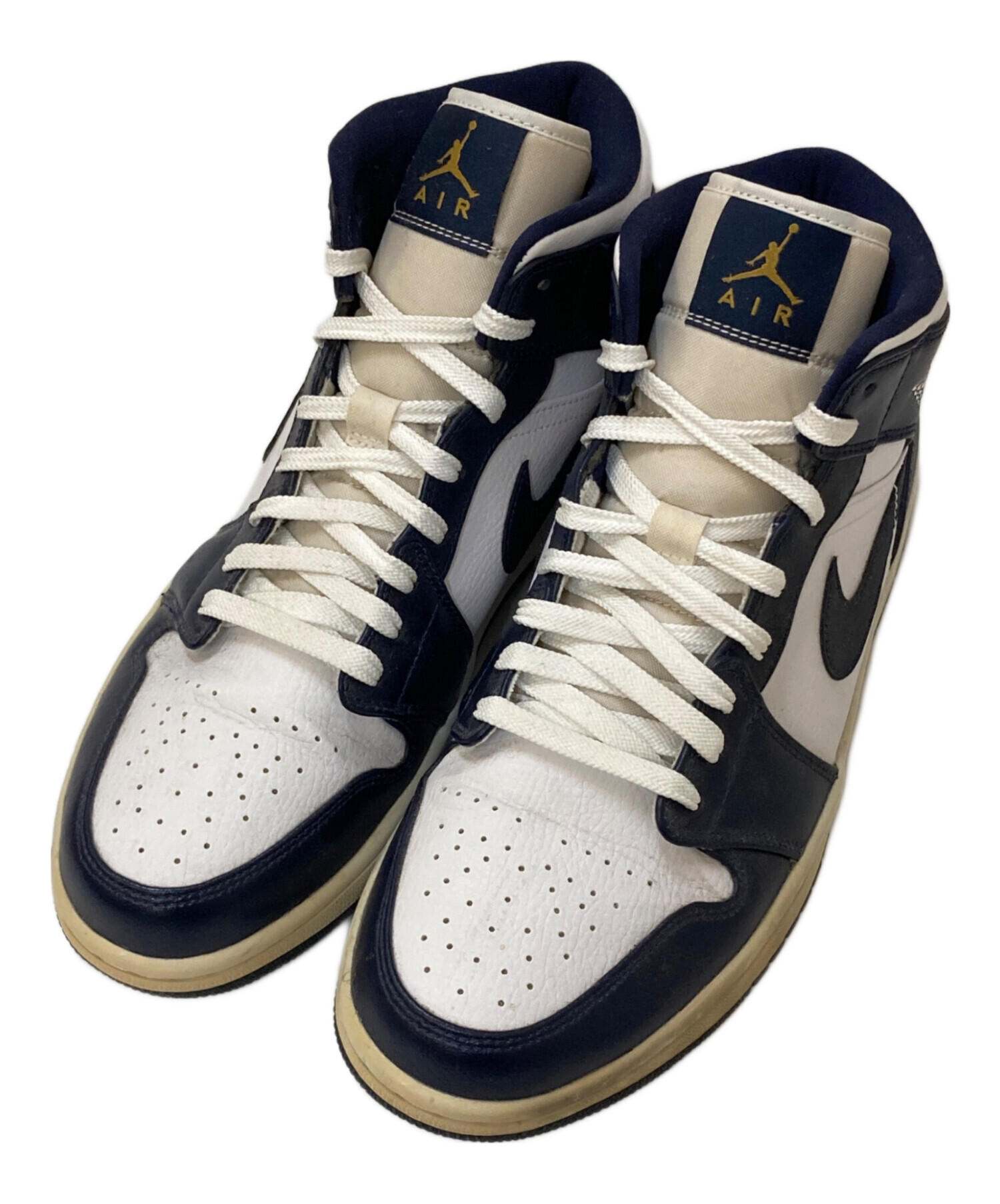 中古・古着通販】NIKE (ナイキ) AIR JORDAN 1 MID ハイカット 