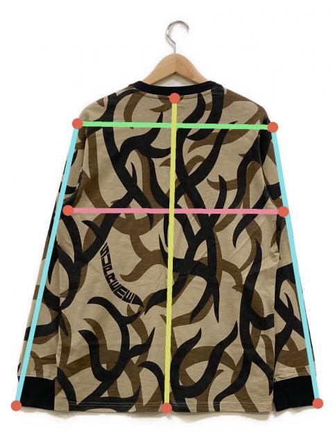 中古・古着通販】SUPREME (シュプリーム) L/S pocket tee tan tribal