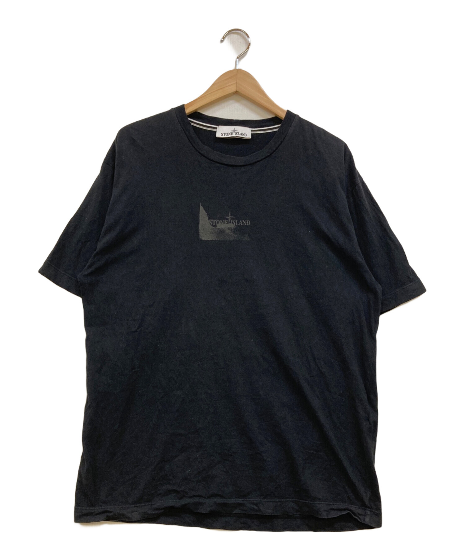 中古・古着通販】STONE ISLAND (ストーンアイランド) ロゴプリントT 