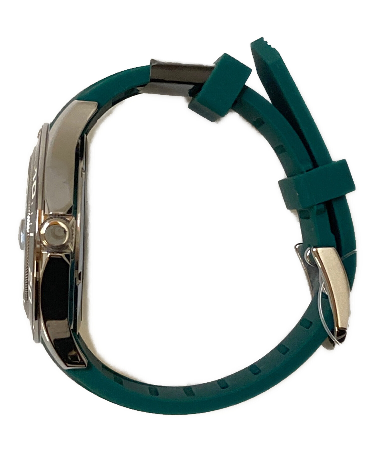 中古・古着通販】TECHNOS (テクノス) T6C21 腕時計 グリーン 未使用品 