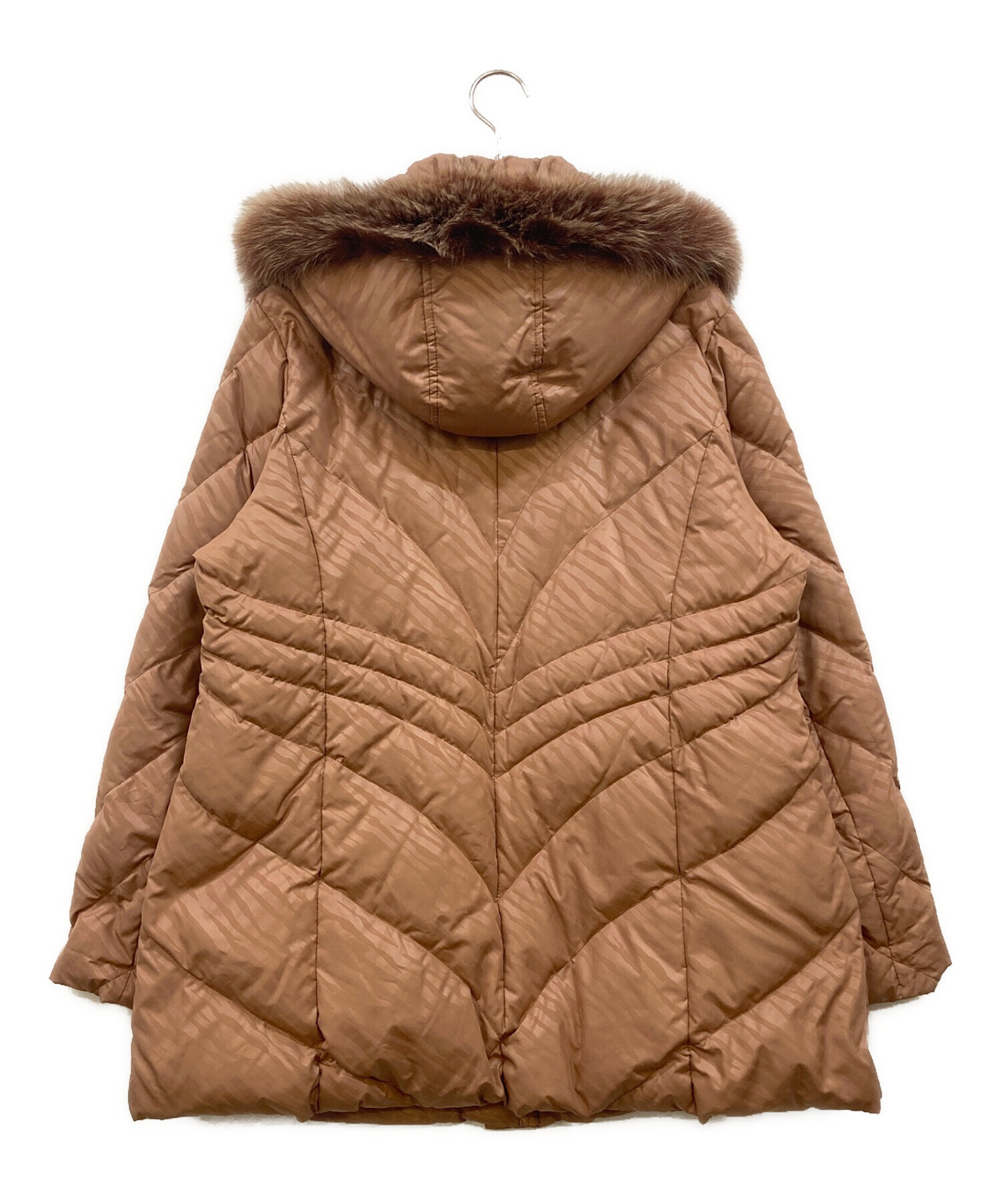 中古・古着通販】BALMAIN (バルマン) ファー付ダウンジャケット