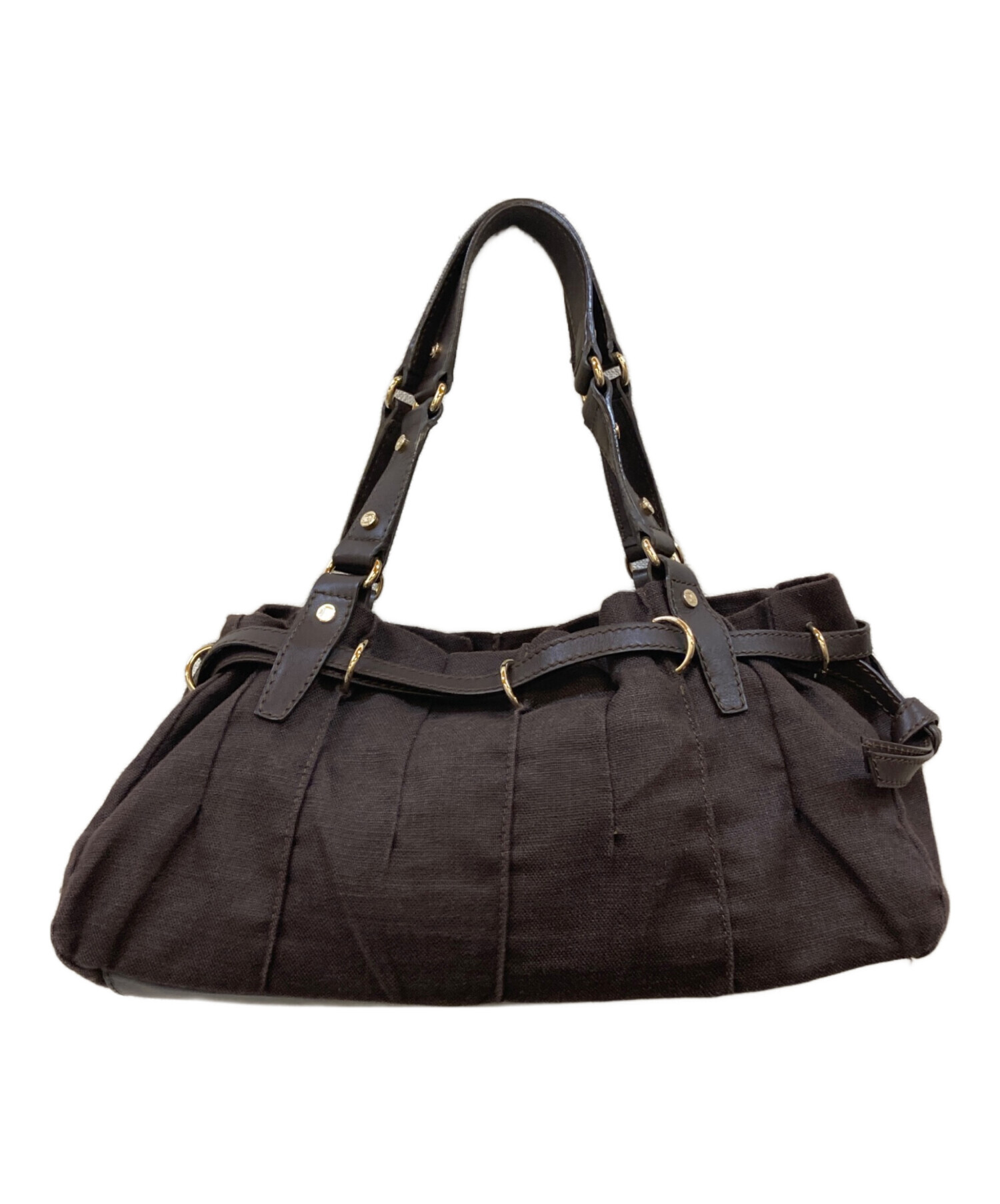 中古・古着通販】CELINE (セリーヌ) 切替キャンバストートバッグ 