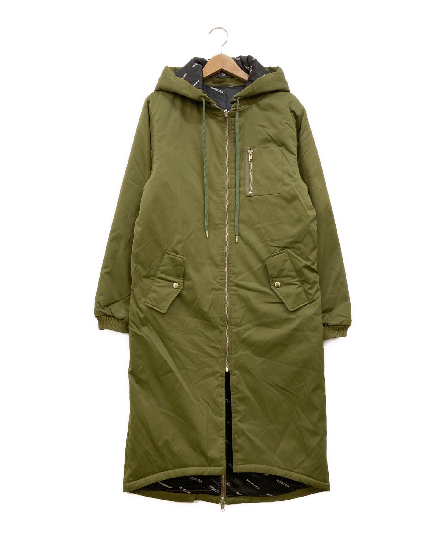 mirror9 ミラーナイン アウター 中古・古着通販】MIRROR9 (ミラーナイン) リバーシブル ロゴロング