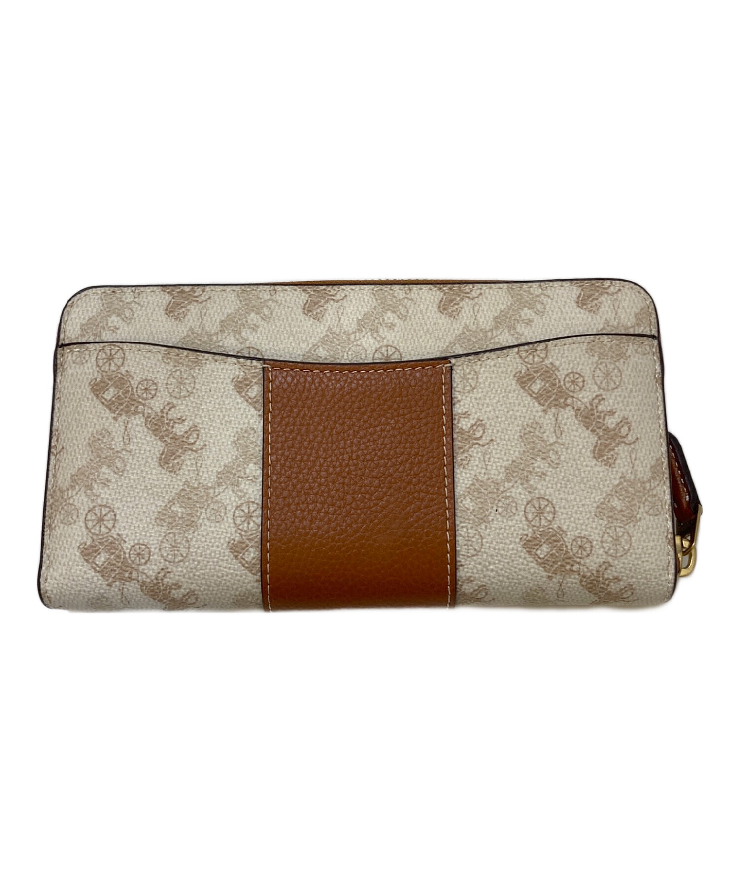 中古・古着通販】COACH (コーチ) アコーディオン ジップ ウォレット 