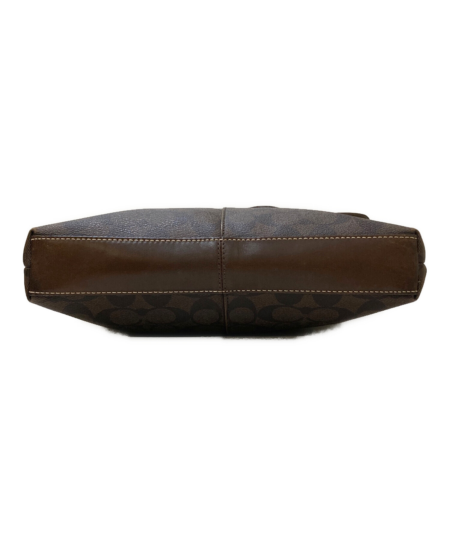 中古・古着通販】COACH (コーチ) シグネチャー フラップ ショルダー